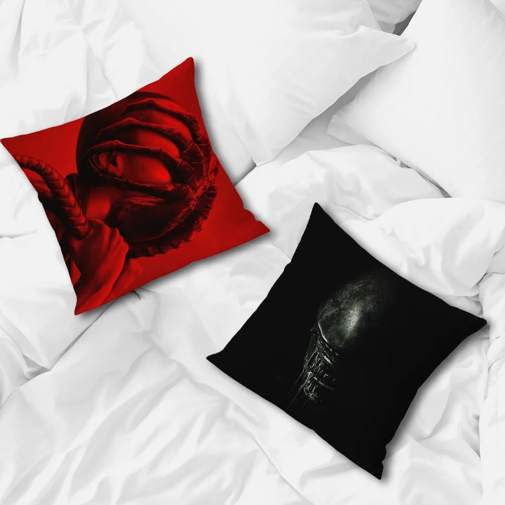 Moive X-Xenomorphs pillow cover Sofa living Printing Decoration Room Home Office Coffee Shop Car Nordic Simplicity Cover