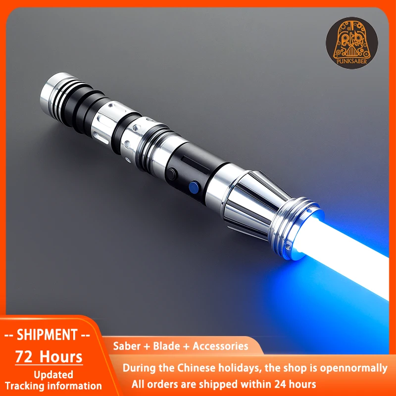 

PunkSaber Lightsaber Neopixel Jedi Laser Sword Heavy Dueling Sensitive Smooth Infinite Changing Hitting Sound Light Saber Toys