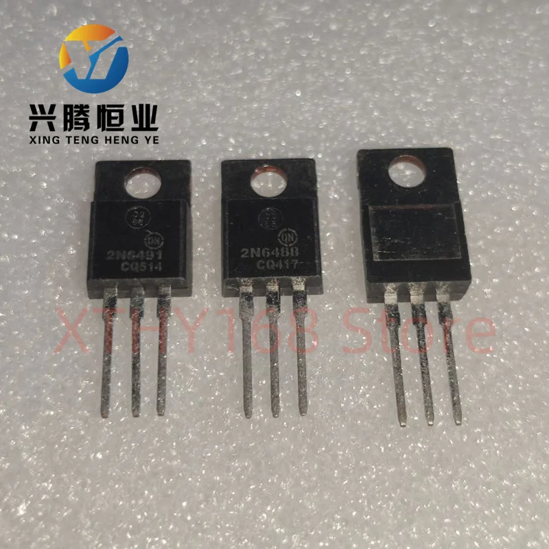 1pair 2N6488G 2N6491G Complementary power crystal transistor pair transistor New original