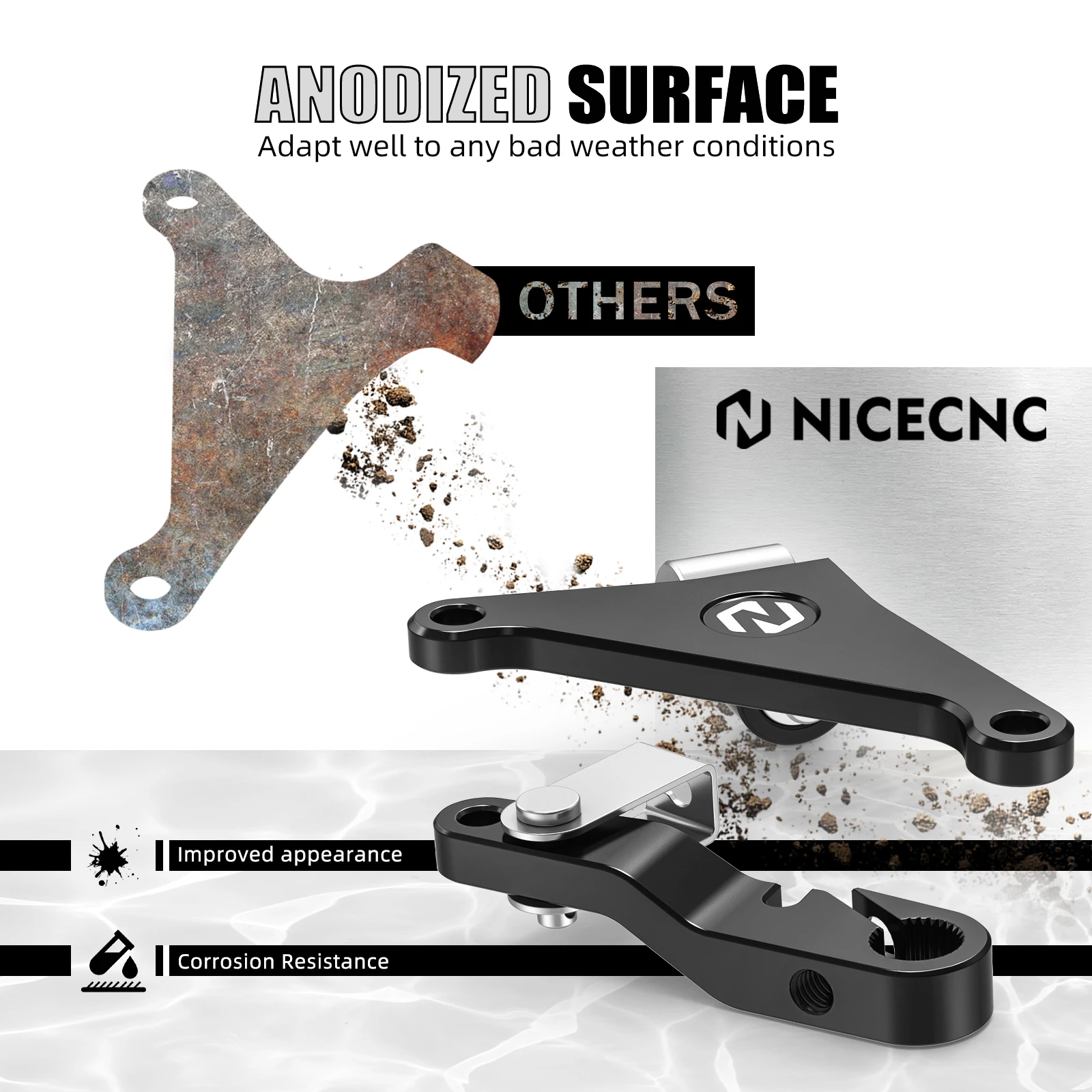 لياماها Tenere 700 /XTZ700 2019-2024 NICECNC مخلب الذراع قوس Tenere 700 العالم Raid YZF R7 22-23 MT-07 XSR700 2018-2022