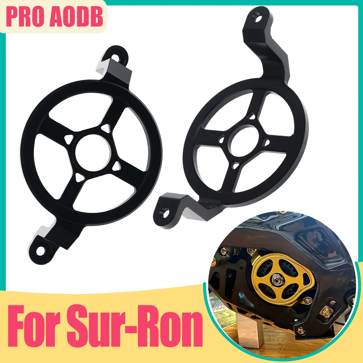 

For Surron UltraBee Motorcycle CNC Aluminum Electric Dirt Bike Engine Case Saver Cover Guard For Electric Dirt Bike Universal