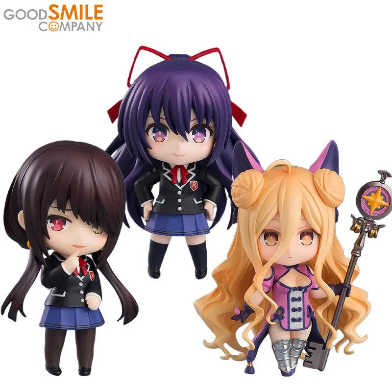 GoodSmile Genuine Nendoroid DATE A LIVE Anime Figure Yatogami Tohka Tokisaki Kurumi Hoshimiya Mukuro Action Toys Kids Gift Model