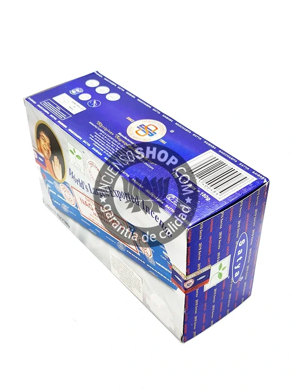 Incensoshop-incense Satya Nag Champa Sai Baba Agarbatti Masala handmade in Bangalore 12 PCs 15g box