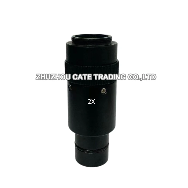 C-Mount Adapter Lens Industriële Ccd Camera Aangesloten Microscoop Reductie Relais Lens 0.4X 0.5X 1X