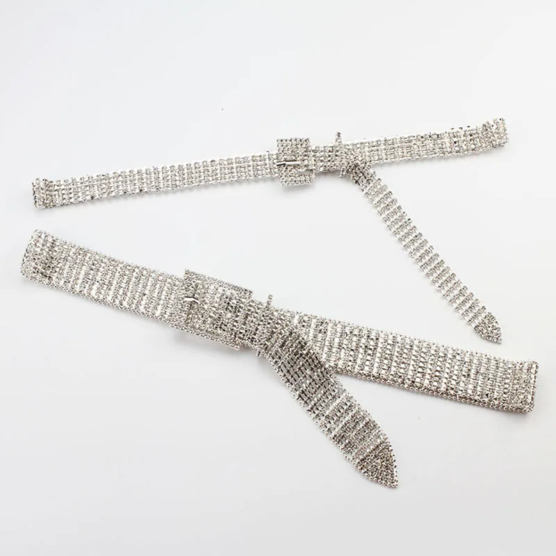 Блестящий свадебный пояс со стразами, серебряный цвет, платья, пояс для невесты, свадебный пояс, ювелирные изделия, цепочка на талию с кристаллами для женщин, вечерние