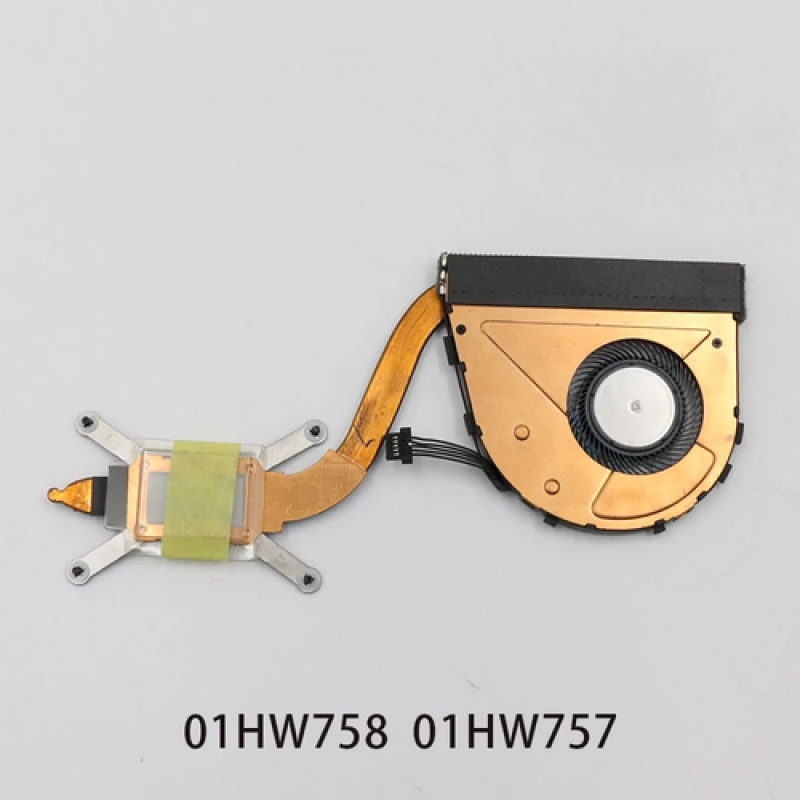 New for Lenovo ThinkPad Yoga 370 CPU cooling fan and radiator 01HW758 01HW757