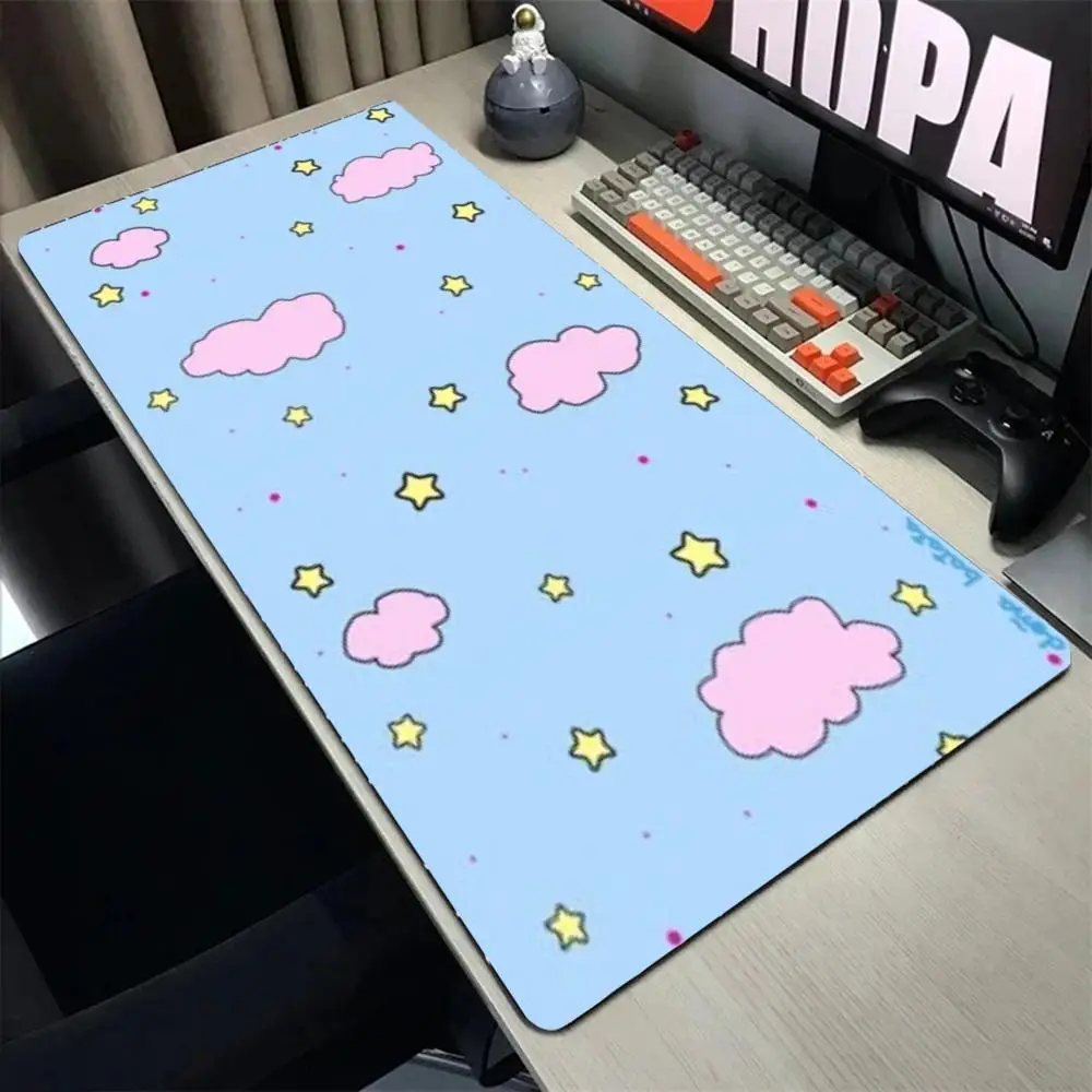 

Cloud Pattern Mouse Pad Mousepad Large Gaming Mouse Pad LockEdge Thickened Computer Keyboard Table Desk Mat