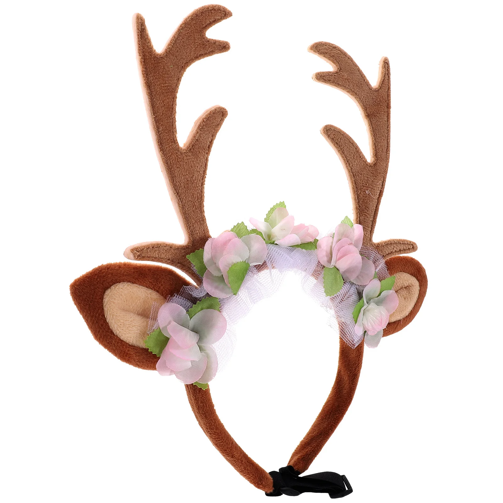 

Christmas Party Pet Headband Antler Headbands Animal Deer Yarn Costume Headdress
