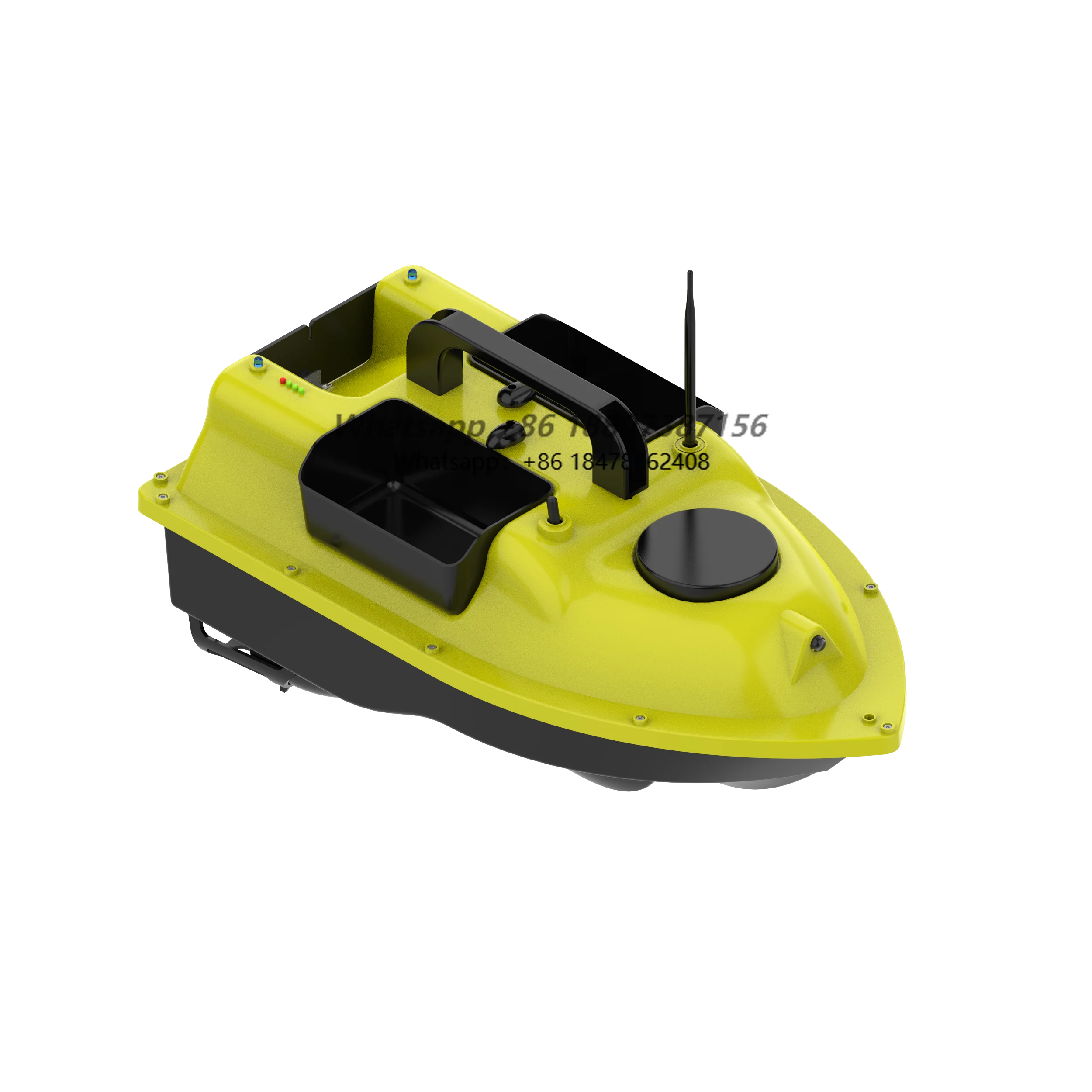 

Three hopper smart bait boats