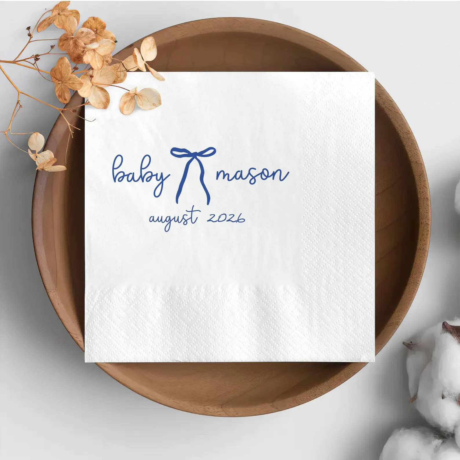 

Персонализированные салфетки для детского душа, салфетки с именем ребенка на заказ, декор для вечеринки с детской посыпкой, новая посуда для объявлений ребенка, детская обувь