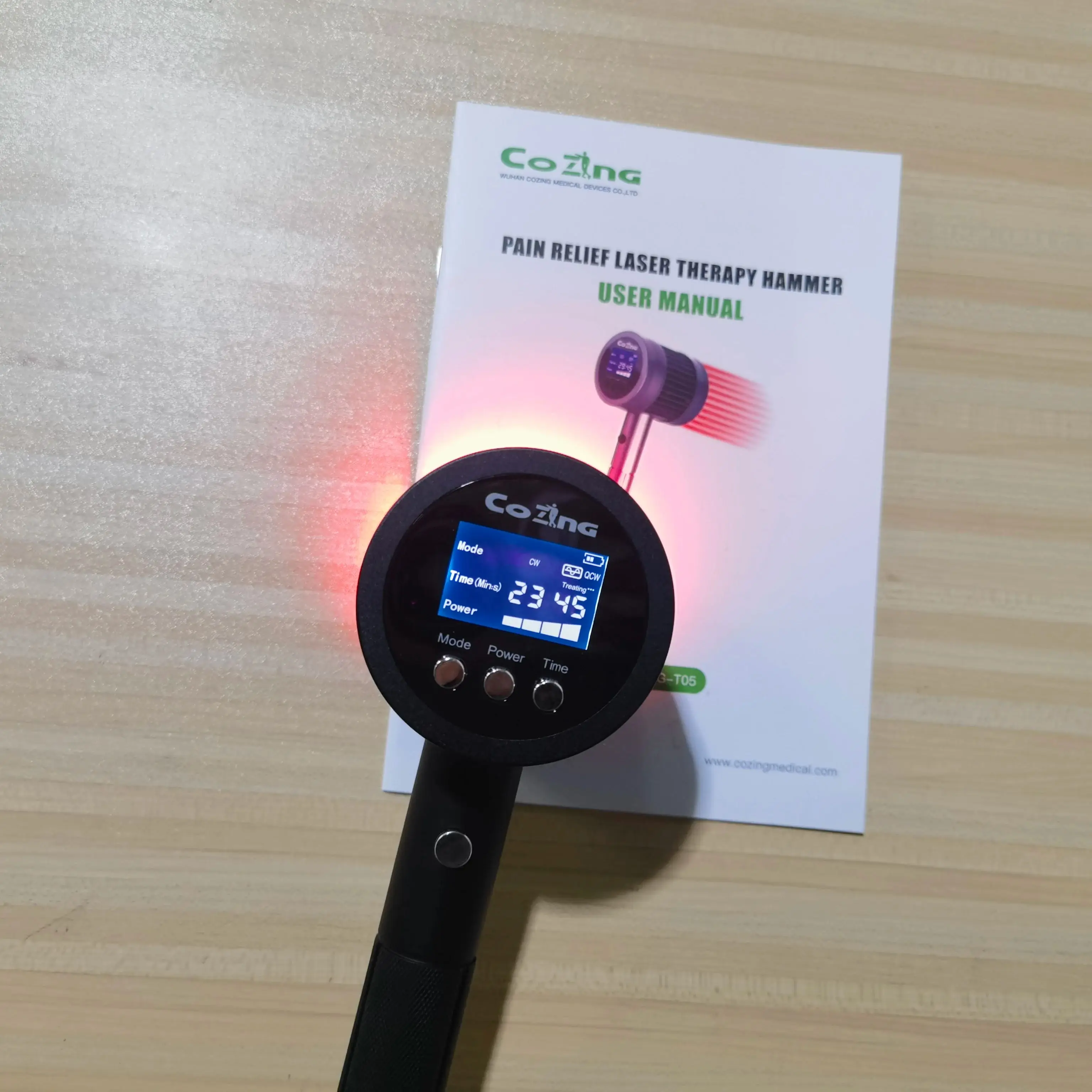 

Advanced 808nm Laser Therapy Device 1295mW CE Approved for Home Use, Effective for Nerve Pain & Rehabilitation
