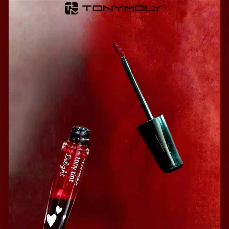 أحمر شفاه توني مولي ملمع شفاه كوري أصلي مكياج تجميل يدوم طويلاً أحمر شفاه ملمع شفاه مرطب غير لامع #2