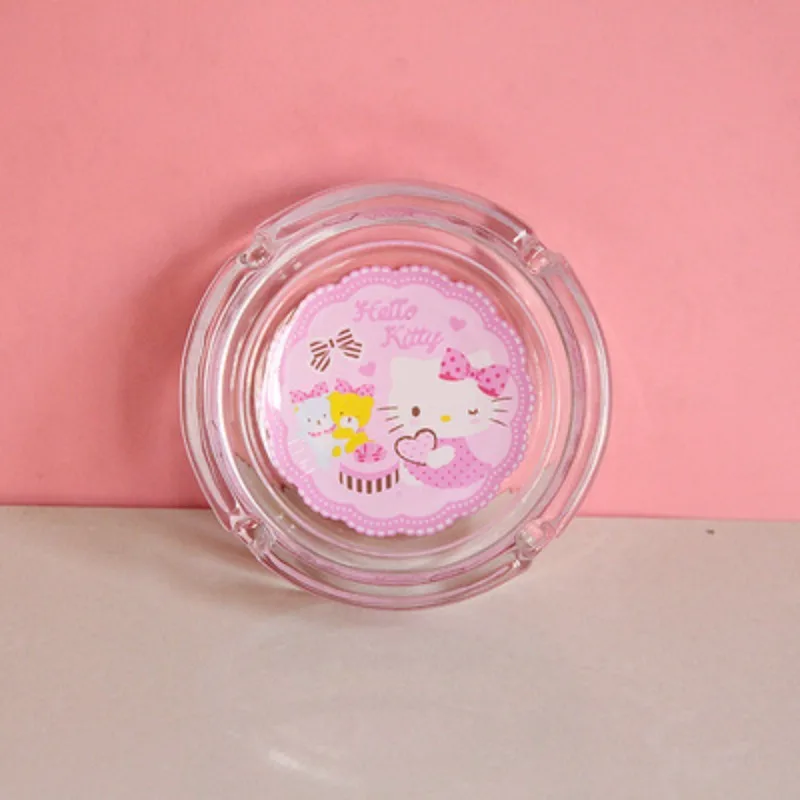 Kawaii Hello Kitty Keramische Asbak Leuke Cartoon Thuis Woonkamer Kantoorbenodigdheden Desktop Decoratie Student Gift Groothandel