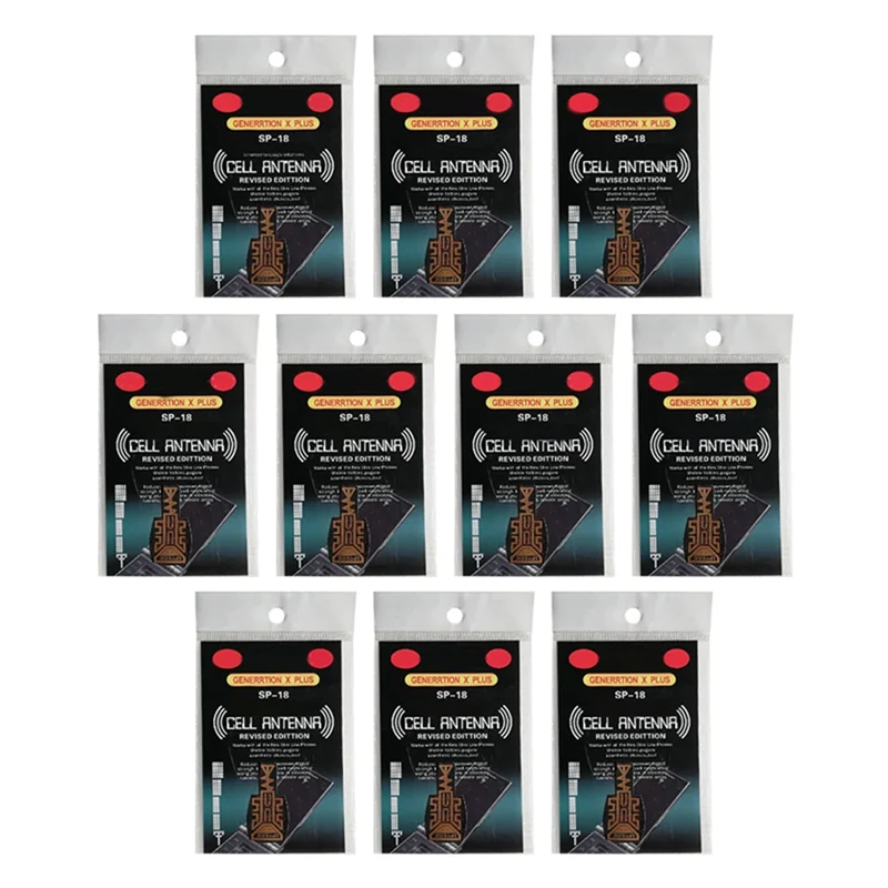 CMHI 10Pcs SP-18 Cell Phone Signal Enhancement Cell Phone Signal Enhancement Sticker Signal Amplifier Booster