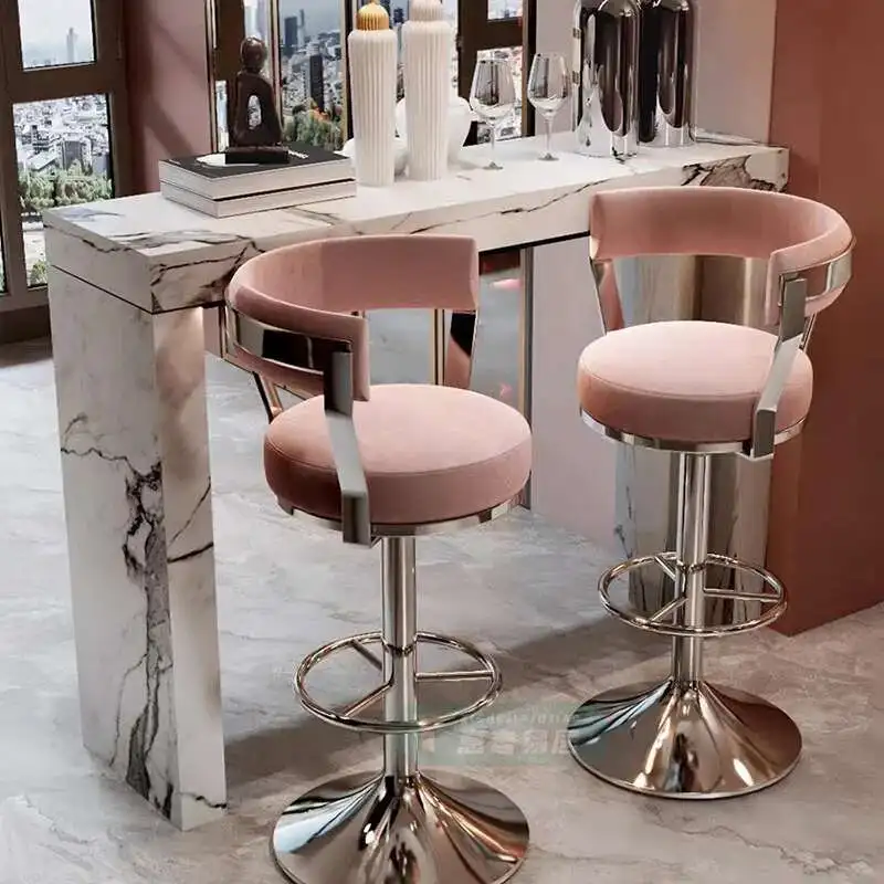 

Nordic Chairs Tabourets De Bar Home Chair Barstool High Kitchen Stools Breakfast Stools Armchairs Counter Furniture