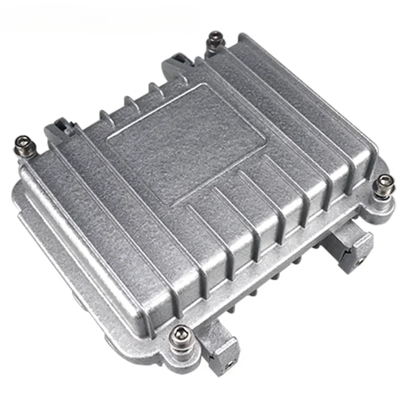 AP Case for Outdoor Communication Base Stations Wireless Network Bridge Amplifier,Cast Aluminum Shell Metal IP66 Waterproof Box