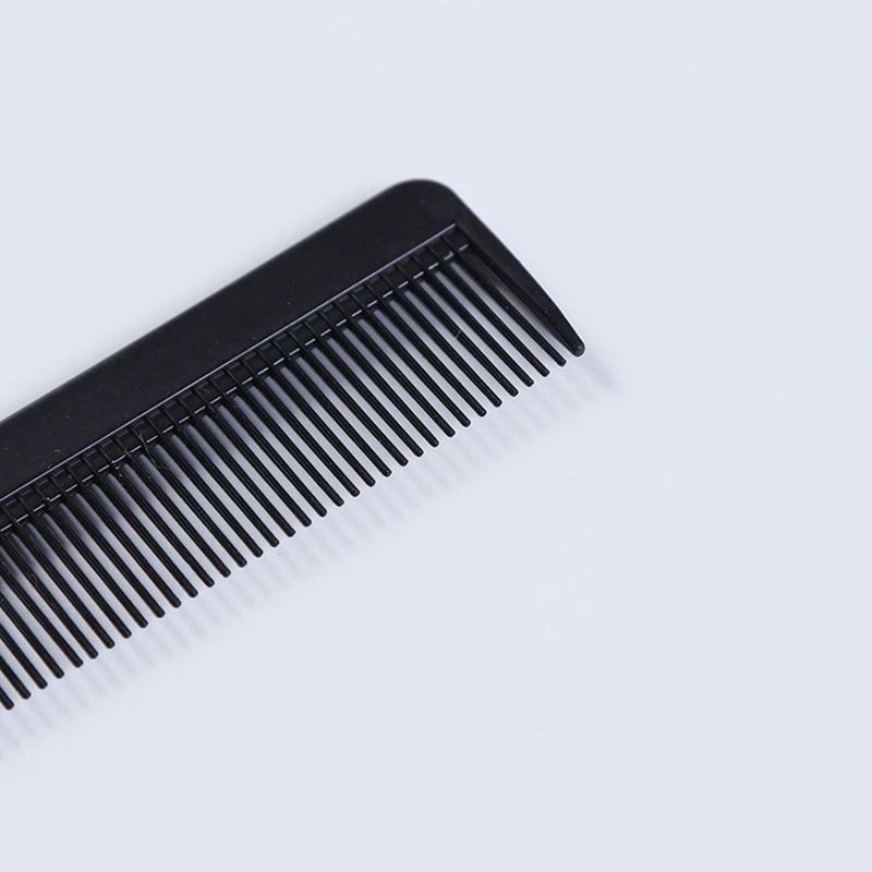 21CM Hairdresser Cutting Hair Comb, Anti-Static Carbon Fiber Comb Tony Cover Comb Pointed Tail Steel Needle