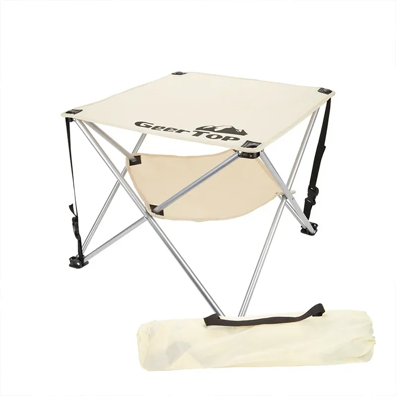 

New camping lightweight cloth folding table camping barbecue stall portable mini table multi-functional outdoor picnic table