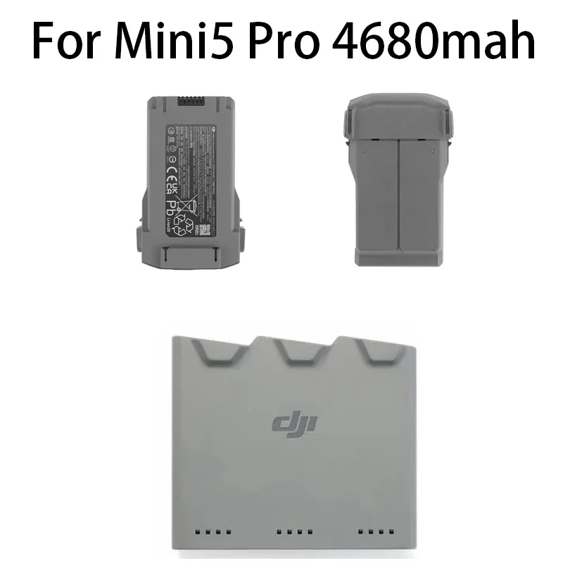 

Интеллектуальная аккумуляторная батарея DJI Mini 5 Pro Plus с временем полета до 52 минут, емкость: 4680 мАч, 100% оригинал, в наличии