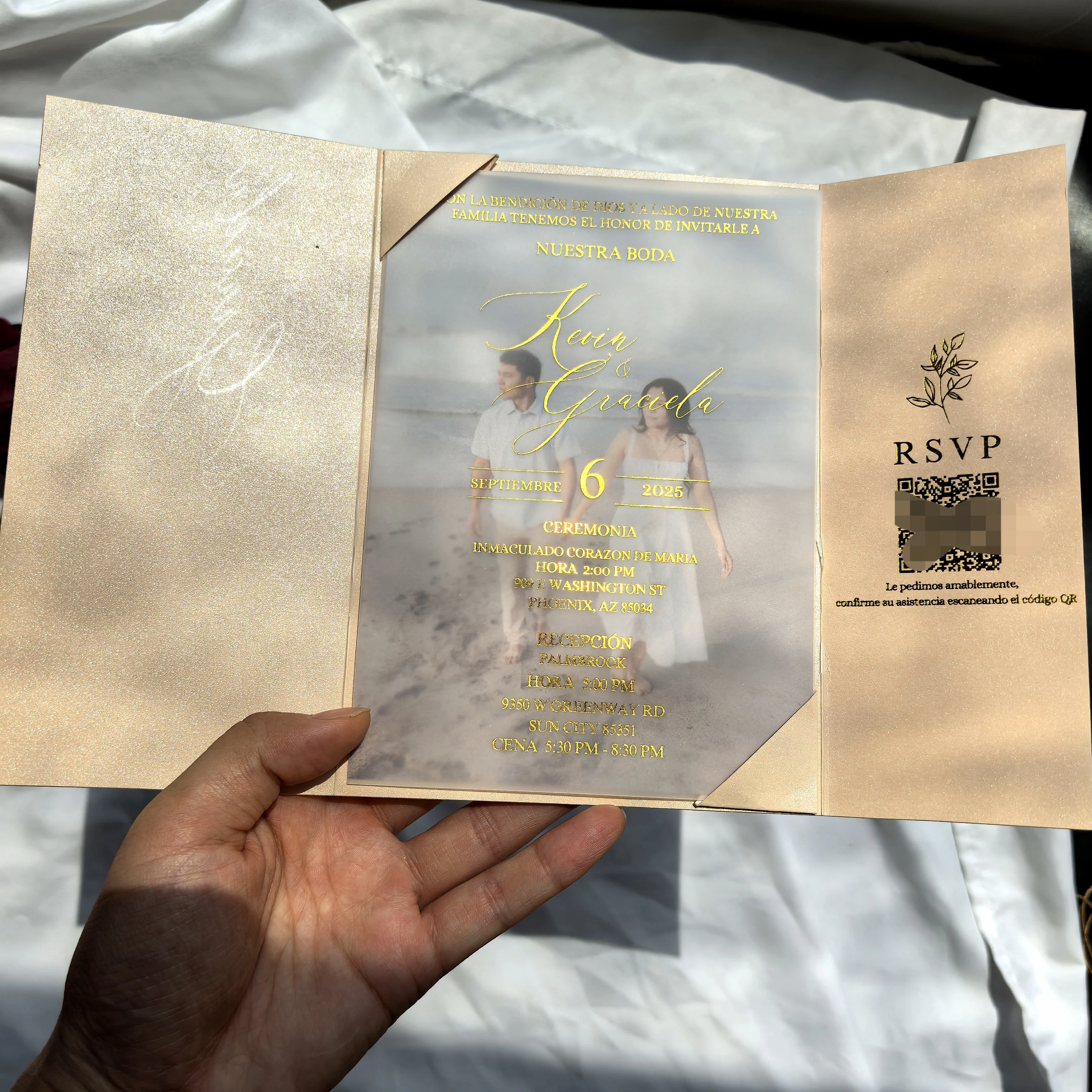 

10pcs Transparent Personalized Custom Printed PVC Wedding Invitation Card Birthday Bar Mitzvah Invite