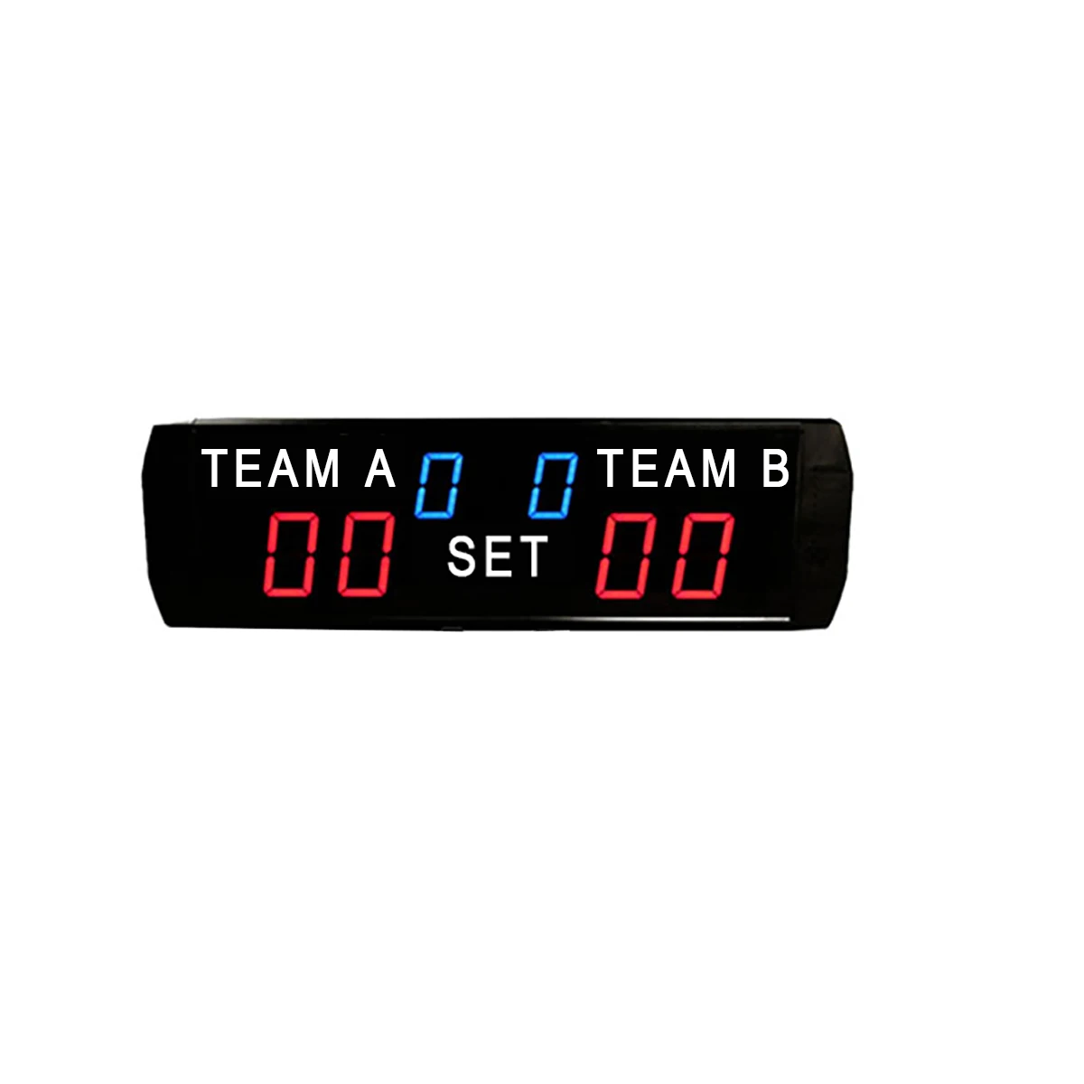 High quality scoreboard portable digital LED electronic scoerboard clock with stand