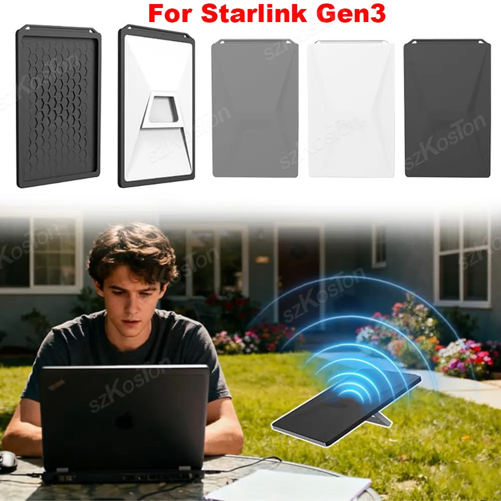 

Силиконовый защитный чехол для Starlink Gen 3, портативный чехол, водонепроницаемый защитный чехол от царапин, аксессуары для Starlink Gen3