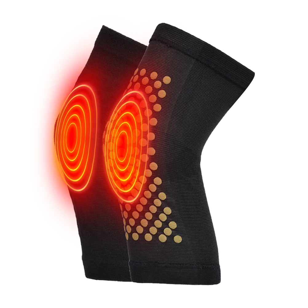 Self Heating Knee Brace Improve Blood Circulation Relieve Local Fatigue Warm Knee Pad Comfortable Skin Friendly for Knee Joint