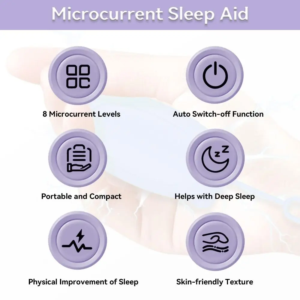 Type C Charging Sleep Aid Machine Sleep Improvement Calm Function Holding Sleep Instrument Microcurrent Technology