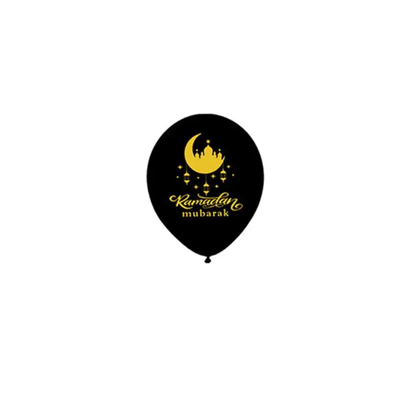 20pcs Eid Mubarak Balloon Ramadan Decoration Kareem Party Balloon Decoration Aid Mubarak Muslim Islamic Festival Party Globos