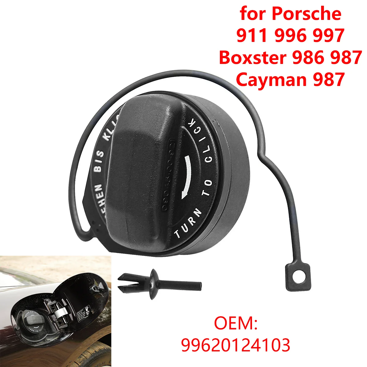 986 – Idealny pokrywka zbiornika paliwa dla Porsche 911, Boxster i Cayman: Test i porady użytkowników