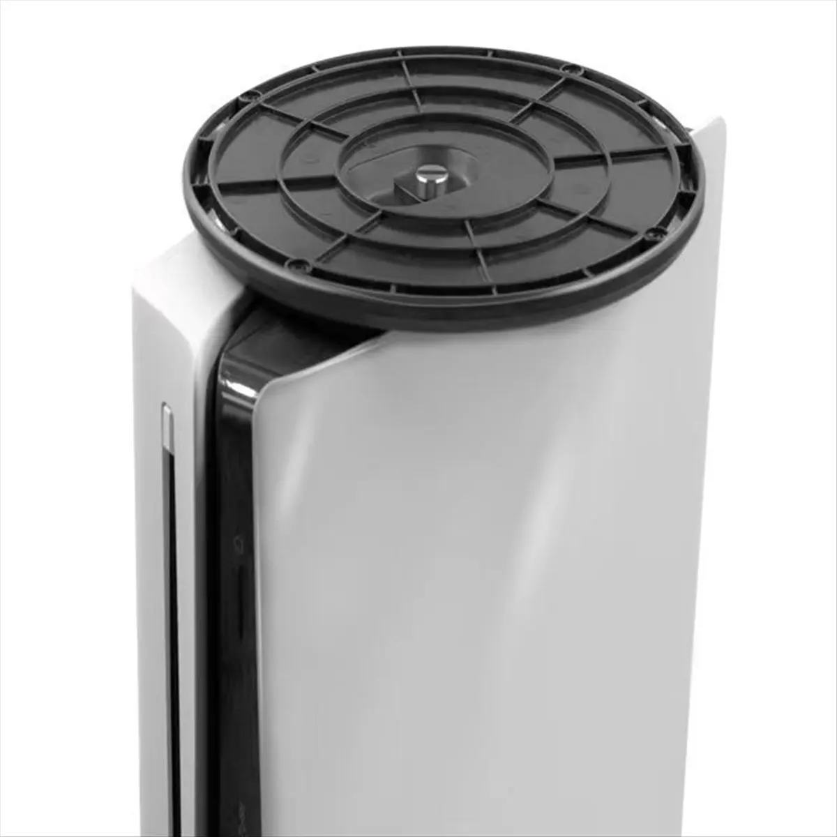 [B63C] Vertical Stand Game Console Base for PS5/PS5 Slim Console Stable Base Stand Black