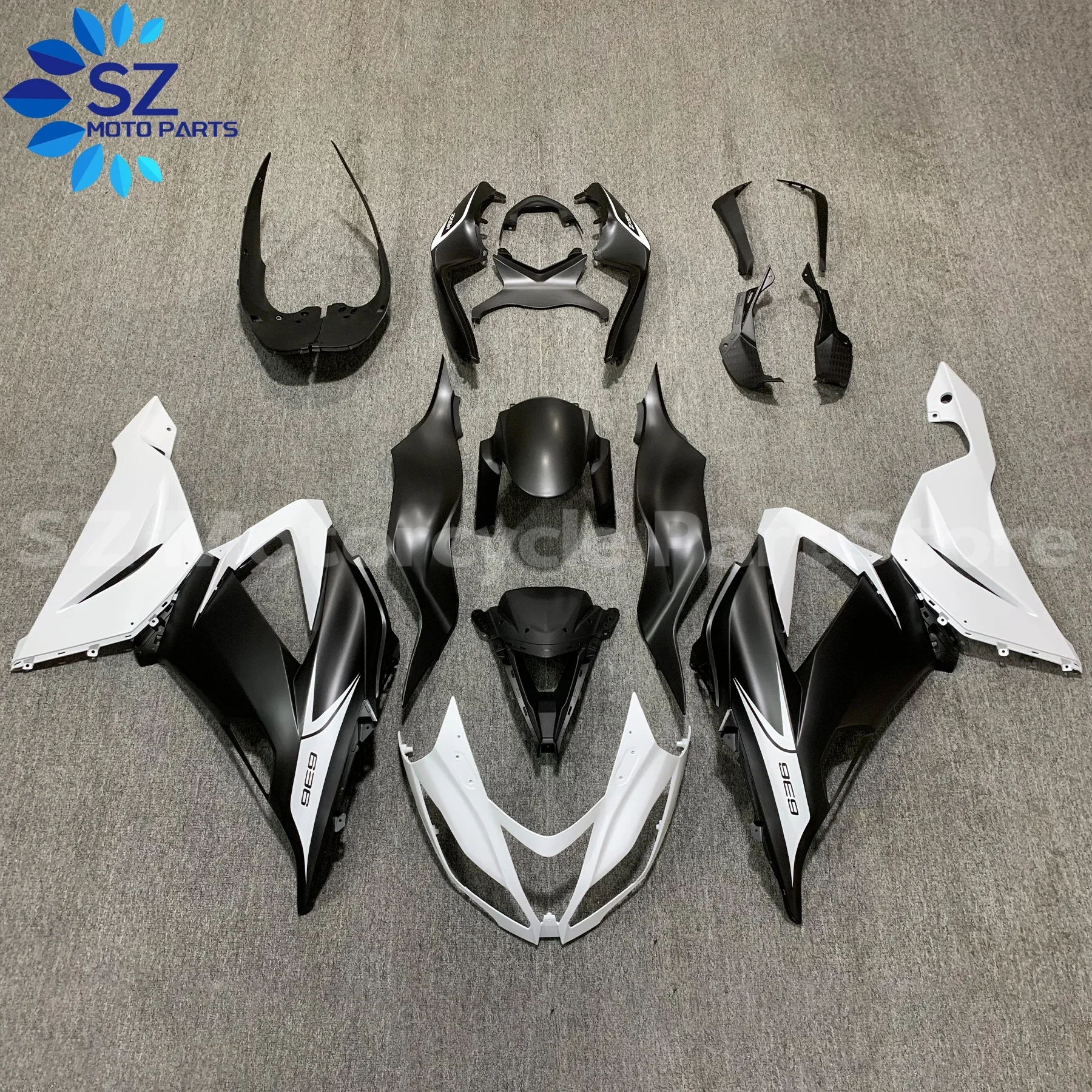 

New Fairings ZX-6R 13 14 15 16 17 18 Motorcycle Prime Fairing Kit for Ninja ZX6R 636 2013 2014 2015 2016 2017 2018