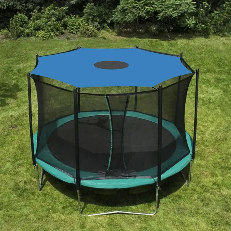 Trampoline Top Canopy Anti-UV Trampoline Sunshade Summer Outdoor Children's Trampoline Rainproof Top Cloth Sunshade Accessories