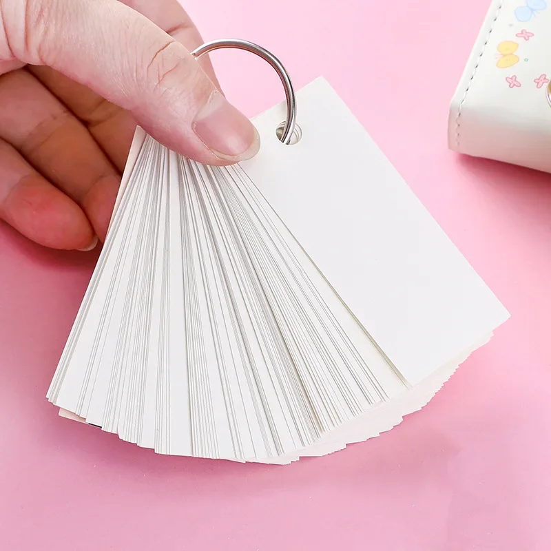 1PC Loose-Leaf Binding Ring Memo Pad Writing Cartoon Note Kawaii Study Planner School Office Supply Creative Stationery