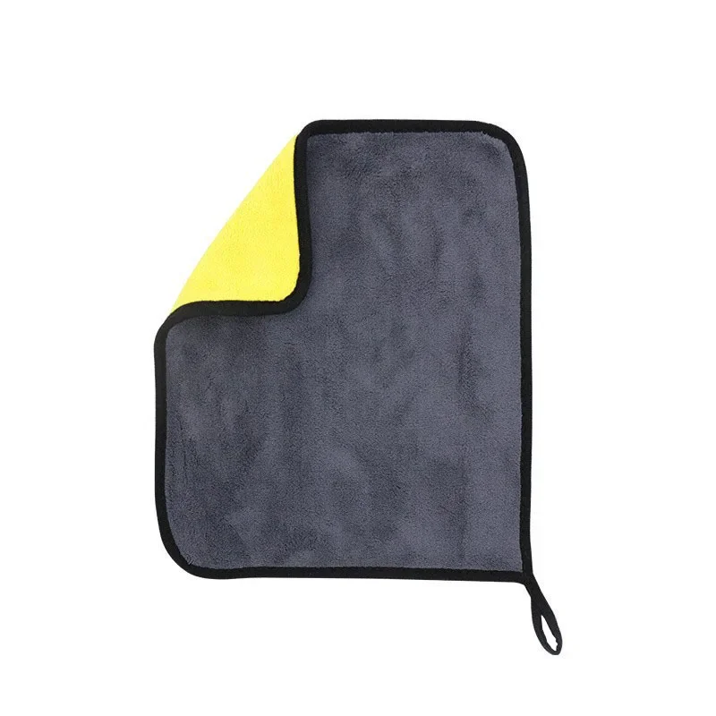 

Car Wash Microfiber Quick-Dry Cleaning Towel Thicken Soft Drying Cloth Car Body Washing Towels Double Layer Clean Rags Hotel