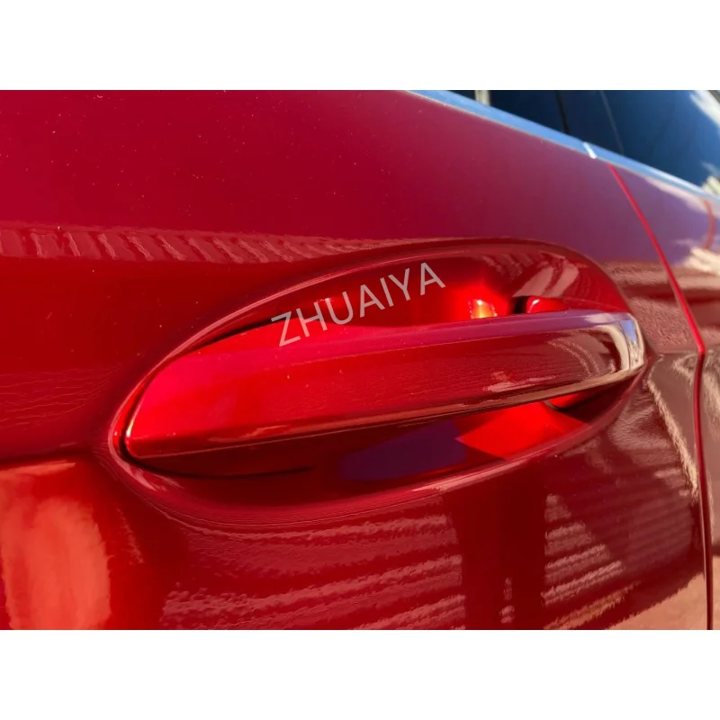 Gloss metal Red vinyl cling film Plastic Wrap Bright metal textured vinyl wrap film High quality stickers