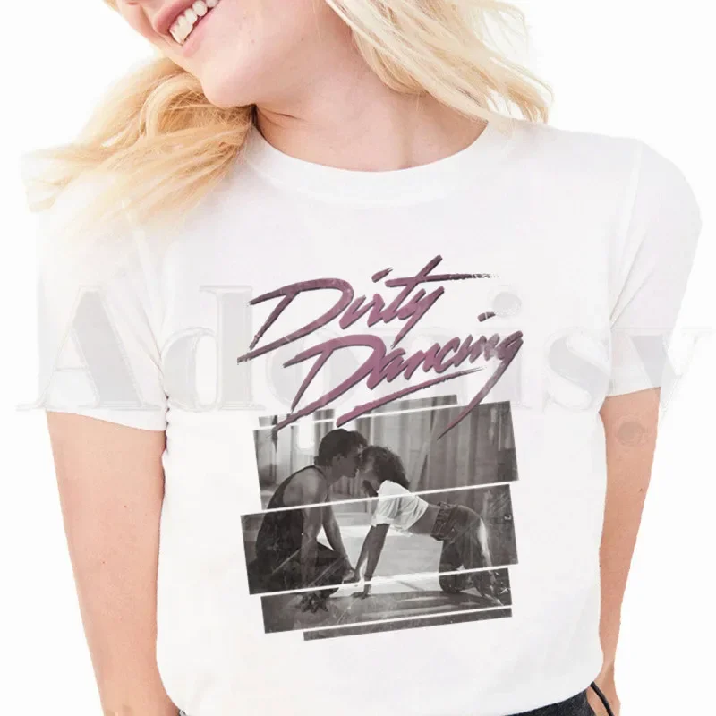 

Dirty Dancing T Shirts Women's T-shirt Short Sleeve Female Tops Tees Harajuku Vintage