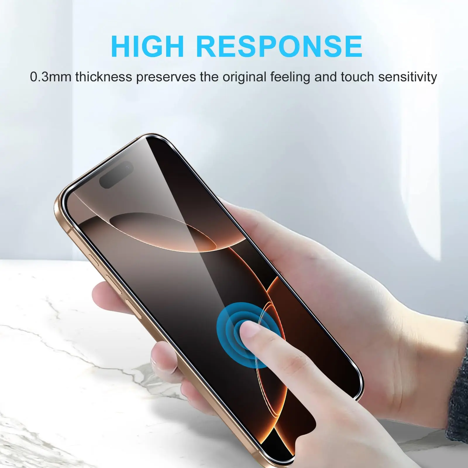 Screen Protector For iPhone 17 Pro MAX Air Tempered Glass HD Crystal 9H Anti Scratch Case Friendly - Image 6