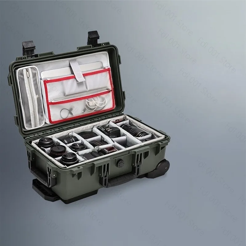 22 Inch PP Rolling Hard Case for Photography Equipment Medical Device