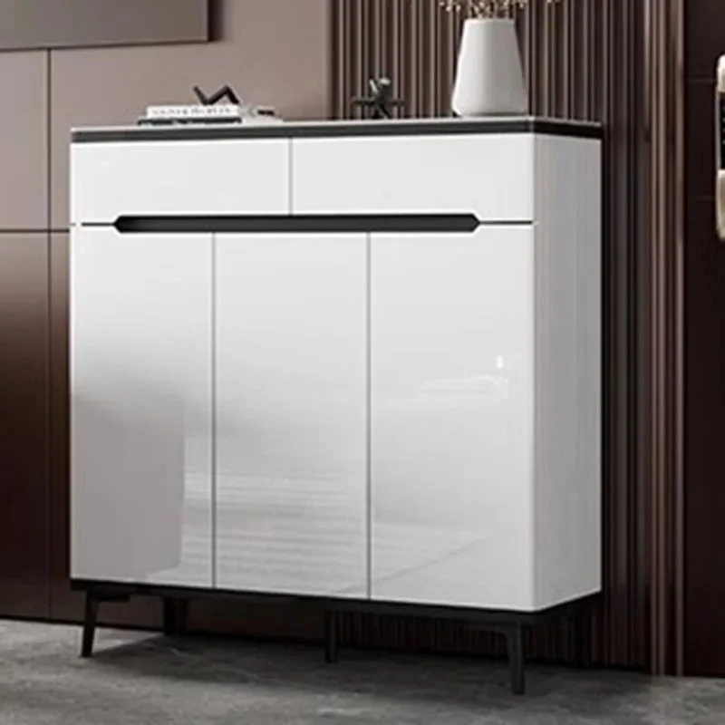 European Nordic Entry Shoe Cabinet Indoor Wood Drawer Ultra Thin Shoe Cabinet Luxury Wooden Organizador De Zapat Furniture