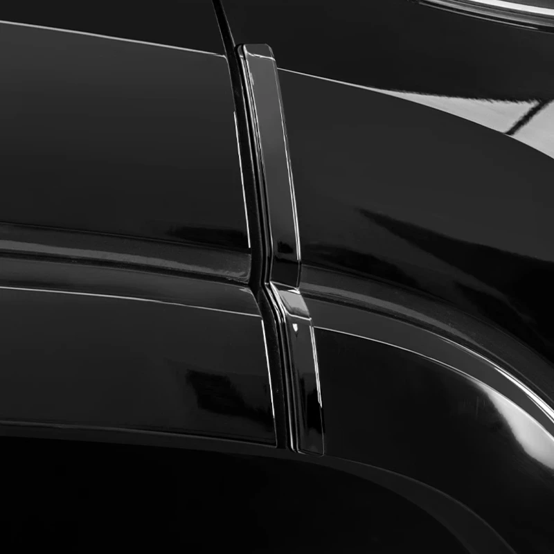 

For Haval H9 2024 2025 Car Door Anti-Collision Strips ABS Door Edge Anti-scratch Protector Guards Trim Molding Accessories