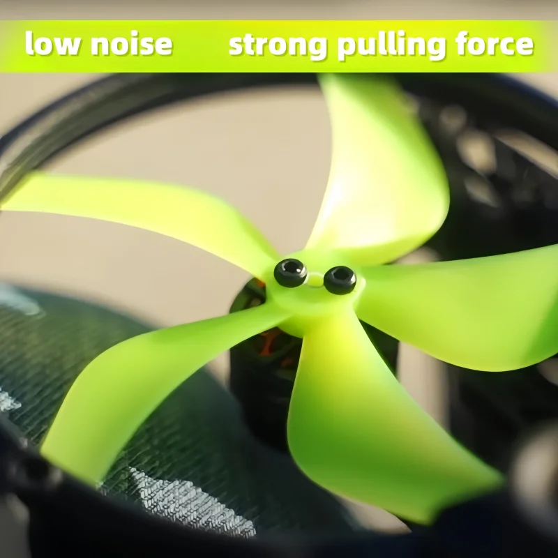 2Pairs Gemfan Qianfeng 2925 Propeller, 3-Inch 5-Blade Propeller, DJI AVATA Drone, Model Airplane FPV Through-the-Aircraft Drone