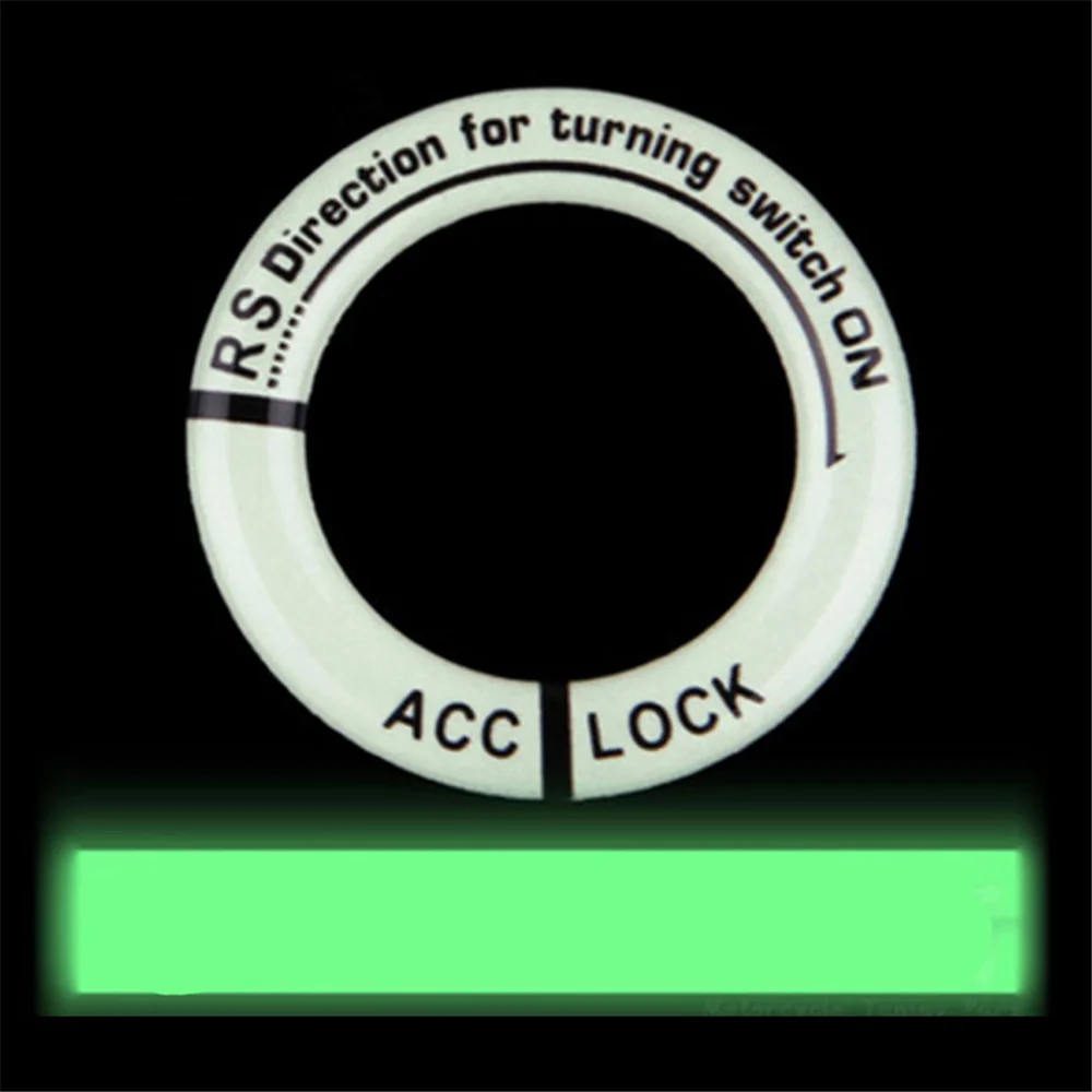 Car Motorcycle Gel Glow Key Ring Sticker for Suzuki Jimny The Kizashi Grand Vitara SX4 VITARA Works Baleno Celerio Swift - view 4