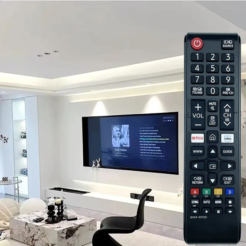 

BN59-01315D Remote Control For Samsung Series 7 RU7100 4K UHD TV UA50RU7100 UA55RU7100 UA43RU7100 UA58RU7100