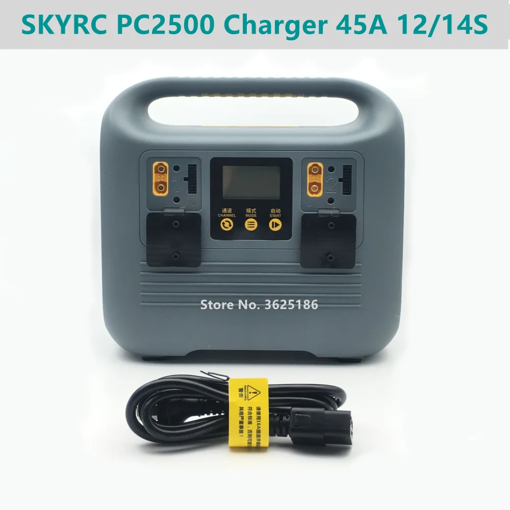 

SKYRC PC2500 12/14S Agricultural UAV charger Intelligent 2500W 45A 4 Channel Fast Charging Lithium Battery Charger For Drone