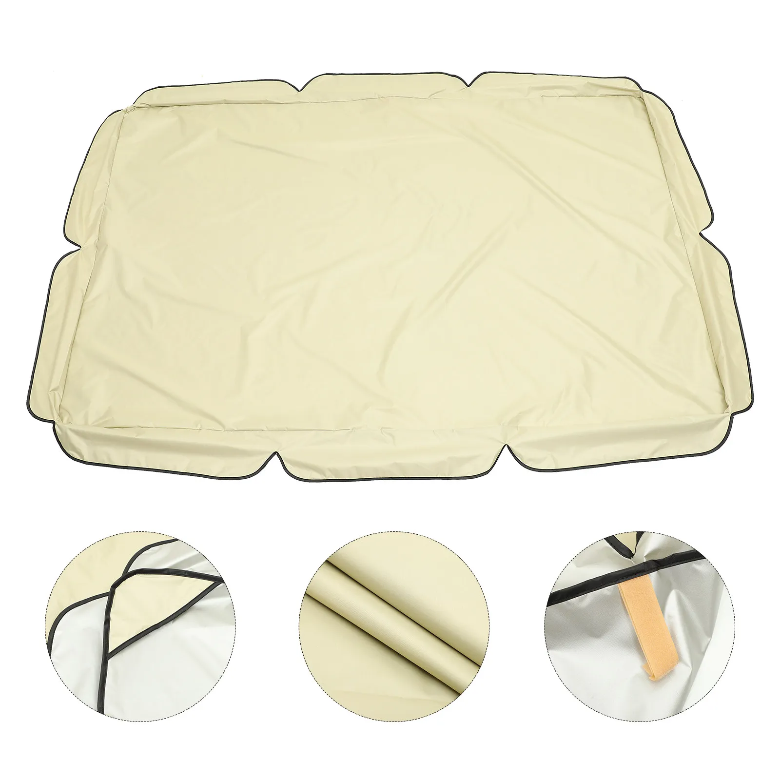 

Сменный чехол для навеса качелей, сверхпрочный, УФ-стойкий, защита от дождя и снега, для уличной мебели