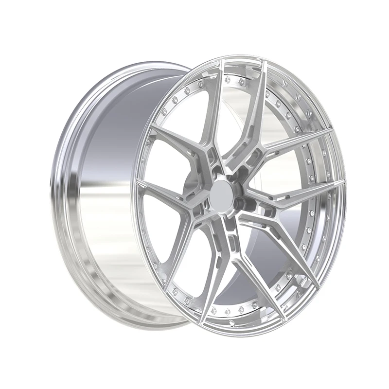 

OEM Forged T6061 Wheel 5 and 6 Lug Bolts 17 19 20 22 24 26 Inch Chrome Deep Disc Sports Car Compatible
