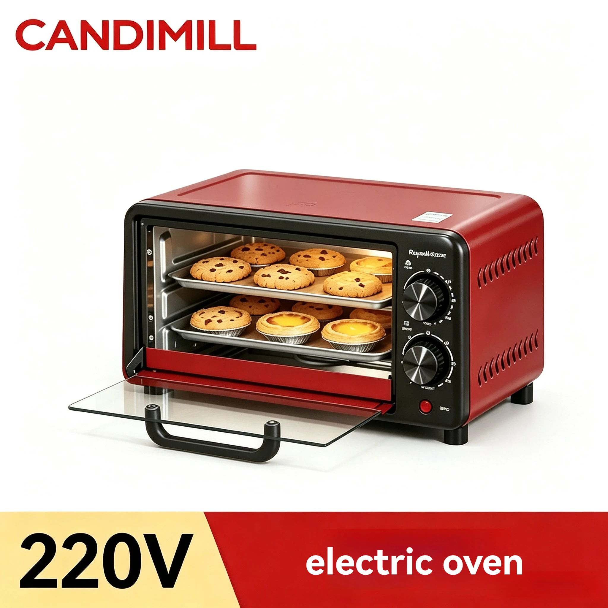 เตาอบไฟฟ้าในครัวเรือน 2 ชั้น อ - Kitchen Appliances Oven บทวิจารณ์และราคา