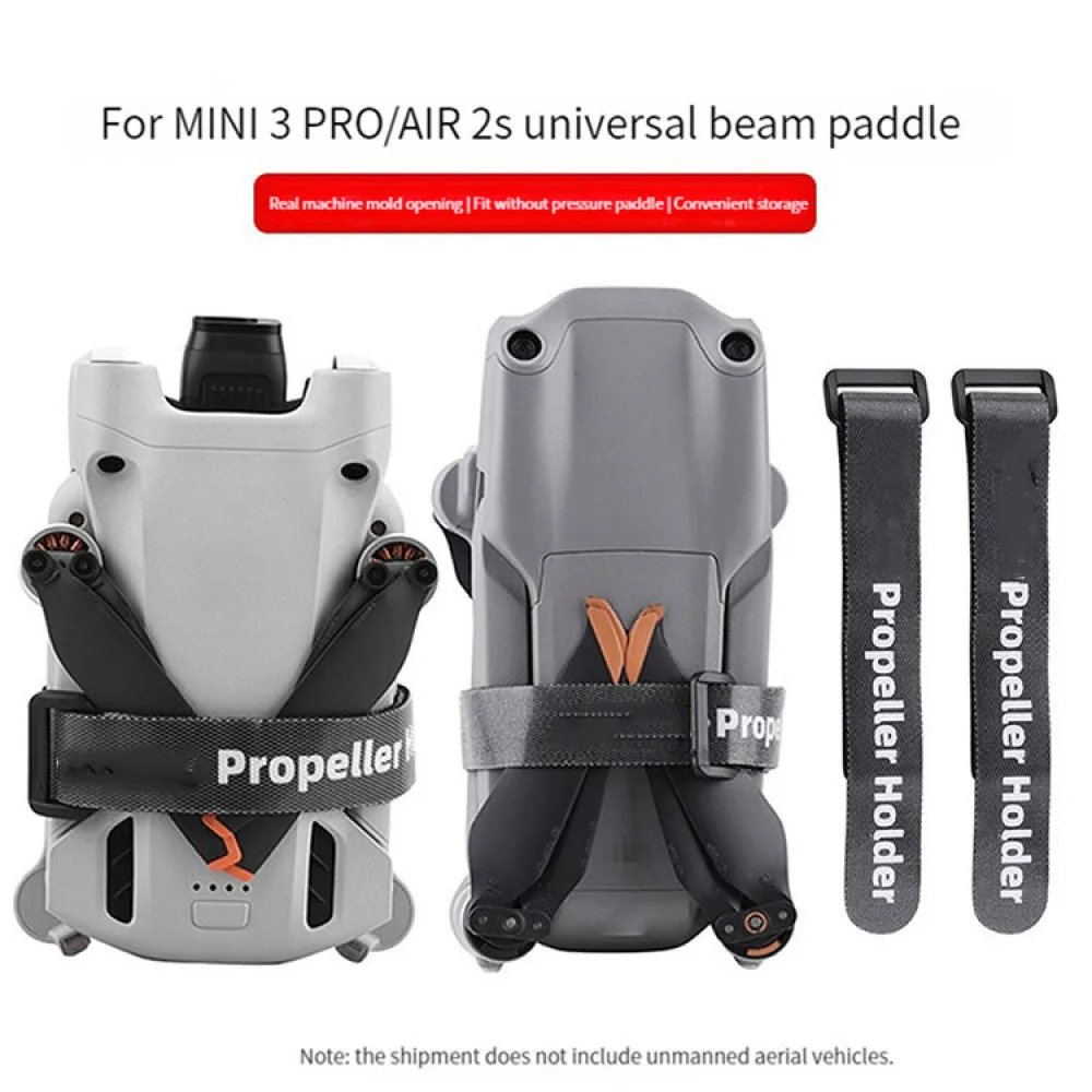 2 قطعة الأشرطة المروحة المثبتات ل DJI Mavic/Mini/2/Air/Air 2/Mini 2/Air 2S/FIMI X8SE/FIMI X8 Mini/Air 3 ملحقات طائرة بدون طيار