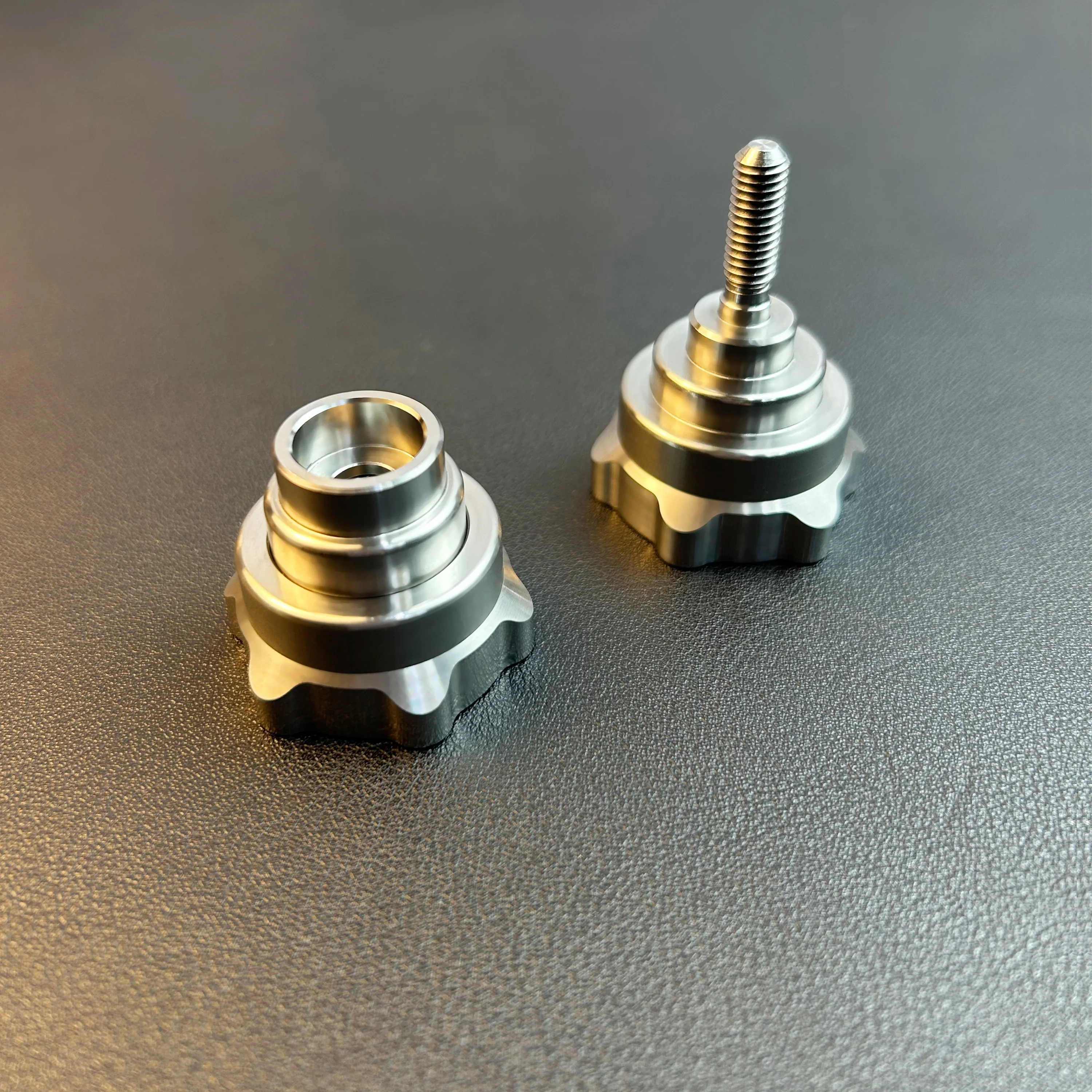 Outil de démontage d'arbre R188 – Fabriqué en acier inoxydable 304, outil d'accessoires de Gyroscope du bout des doigts EDC